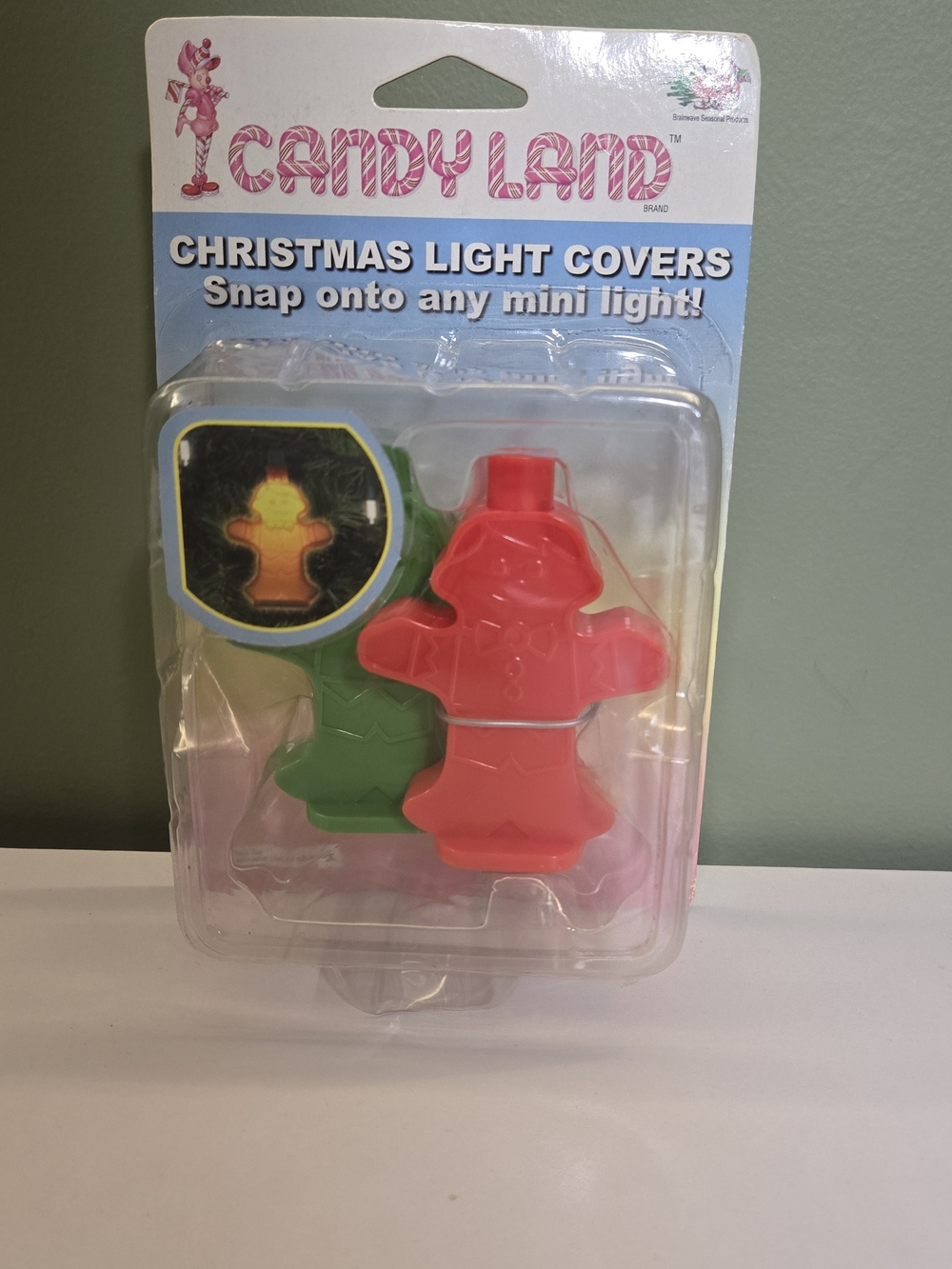 Vintage Candy Land Christmas Light Covers - New In Package
